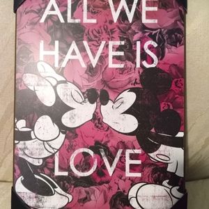 Mickey & Minnie Art Picture